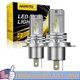 2X AUXITO H4 9003 HB2 24000LM LED Headlight High Low Beam 6500K Bulbs M4 EOA EKK