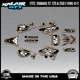 Graphics Kit for Yamaha YZ250 YZ125 (1996-2001) YZ 250 YZ 125 Lethal Series -Tan