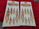 Hardley-Dangerous Illusions Lightning Bolts Bolt Stickers Decals ( 2 packages )