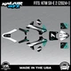 Graphics Kit for KTM Electric Mini SXE2 (2024+) Bash - TEAL