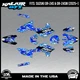 Graphics Kit for Suzuki DR-Z4S DR-Z4SM DRZ4SM 2025 2026 Snagged-BLUE
