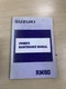 1988 Suzuki RM 80 J RM80 RM80J 88 Owner&rsquo;s Maintenance Manual 99011-02B23-03A