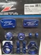 Zeta Billet Kit Blue #ZE51-3506 husqvarna TC , FC 125 250 350 450..