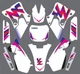 Graphics for YAMAHA YZ 125 250 YZ250 YZ125 1996-2001 graphics stickers