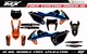 Fit KTM XCW XCFW EXC EXCF 2017 to 2019 & SX SXF XC XCF 2016 to 2018 graphic kit