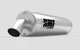 HMF '16-'23 Honda Pioneer 1000 Slip-On Exhaust Systems Billet Stainless Steel