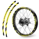 W02B MX Bikes Strips Rim Sticker For Kawasaki KLX 250 S SA 18-2021