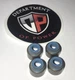VALVE STEM SEALS FITS YAMAHA GRIZZLY 550 700 RAPTOR RHINO 700 5H0-12119-00 OS158