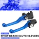 CNC Billet Pivot Brake Clutch Levers For YAMAHA YZ65 2018-2026 YZ85 2015-2026