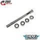 Drag Specialties 0214-1979 Chrome Front Axle Kit
