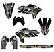 2024-2025 YZ 450 FX PODIUM Black Senge Graphics Kit Compatible with Yamaha