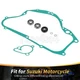 For Suzuki RM125 Water Pump Rebuild Kit Gasket Bearings & Seals Repair 2001-2008