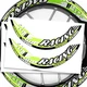 17 inch Vinyl Wheel Rim Stickers S29W For Yamaha MT09 18 19 20 21