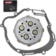 Clutch Inner Hub Outer Pressure Plates Kit & Gaskets for Yamaha TTR125 2000-2022