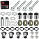 Front Upper Lower A-Arm Bushing Seal Kit Bolts for Suzuki LTZ400 Quadsport 03-14
