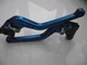 Yamaha XT1200ZE (12-2020), CNC levers long blue/chrome adjusters, F16/C777