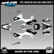 Graphics Kit for Suzuki DR-Z4S DR-Z4SM DRZ4SM 2025 2026 Night-WHITE
