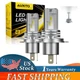 AUXITO H4 9003 Super White 40000LM Kit Headlight LED Bulbs High Beam Low Combo 2
