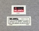 Dellorto Carburetor / air filter stickers Ducati Bevel Single Benelli Motobi MV