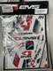 EVS R4 CROSSFADE RED RACE COLLAR GRAPHICS KIT  / YOUTH / NEW / FREE SHIP