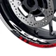 For Honda CBR1000RR 2004-2023 22 RED Rim Wheel Sticker Decal Tape 17 inch AA01
