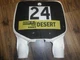 2002 Kawasaki KX 500 Front Number Plate #24 Desert District 37 AMA Grand Prix