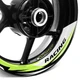 For Honda CB 919 Hornet 900 02-07 Wheel Inner Rim Stickers 17 inch S06W Green