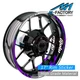 Racing 17 Inch Yellow Rim Stickers AA01 For Honda CB400SF SUPER FOUR 2019 2020