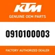 KTM 0910100003 - DIN 910 M10x1 Threaded Plug