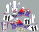 Old School Graphics for Yamaha YZ 125 250 YZ250 YZ125 1993 1994 1995 Decals
