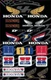 Dcor 40-10-103 Decal Sheet - fits HON Retro