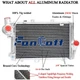 2 Row Aluminum Radiator fit 1984-1997 96 BMW K1 K75 K100 K1100 LT/RS/RT 1461223