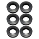 6PCS Valve Cover Bolt Seal For Honda Scooter RUBBER, MOUNTING 90543-MV9-670