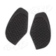 2x Tank Traction Side Pad Gas Knee Grip Decal Black Fit Yamaha YZF R6 2008-2015
