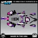 Graphics Kit for Yamaha YZ250 YZ125 (2002-2014) UFO PLASTICS Turbo - Purple