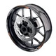 R03B For Suzuki TL 1000 R / S 1997-2003 Orange 2 Wheels Sticker Kit 02 01 00 99