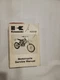 2004 Kawasaki KX250 Service Manual 99924-1324-01