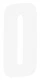 Factory Effex 6" Factory Number #0 White 3-Pack