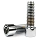 Allen Bolt 3/8-16 1.75" 1 3/4" 10 Pack Hardware Chrome Smooth For Harley 06737