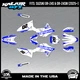 Graphics Kit for Suzuki DR-Z4S DR-Z4SM DRZ4SM 2025 2026 Spear-BLUE-SHIFT