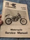1993 Kawasaki KLX250R KLX250 OEM Service Manual 99924-1165-01