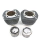 99-06 Harley Davidson Dyna Wide Glide Engine Cylinder Jugs Jug Motor Piston D57