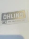 Ducati Ohlins Rear Shock Sticker Panigale 899 959 1199 1299 748 996 998 Ttx Race