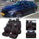 For Honda Civic Car Seat Covers Full Set 5 Seat Front Rear Cushion PU Leather