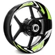 Light Green Inner Decal Wheel Rim Stickers S16W For Yamaha MT07 18 19 20 21