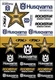 Factory Effex Husqvarna Rockstar Racing Sticker Sheet 22-68632