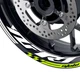 L-Green AA01 17 inch Rim Decal Wheel Sticker For Yamaha YZF R1 98-21 20 19 18 17