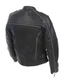 MOSSI MOSSI WOMENS PREMIUM LEATHER JACKET SIZE 8 BLACK 20-219-8