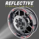 Dot Reflective Wheel Rim Stickers For Yamaha MT10 18-21 20 19