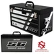 Attack Graphics Tusk Moto Toolbox Replacement Decals  Strike Black/Grey